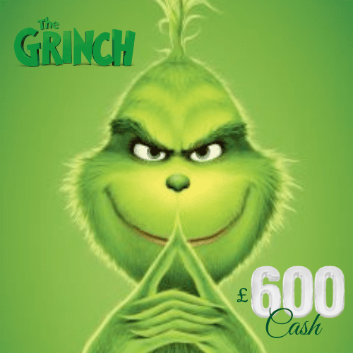 The Grinch's £600 Cash....10x Instant Wins to Find! Royalux Competitions