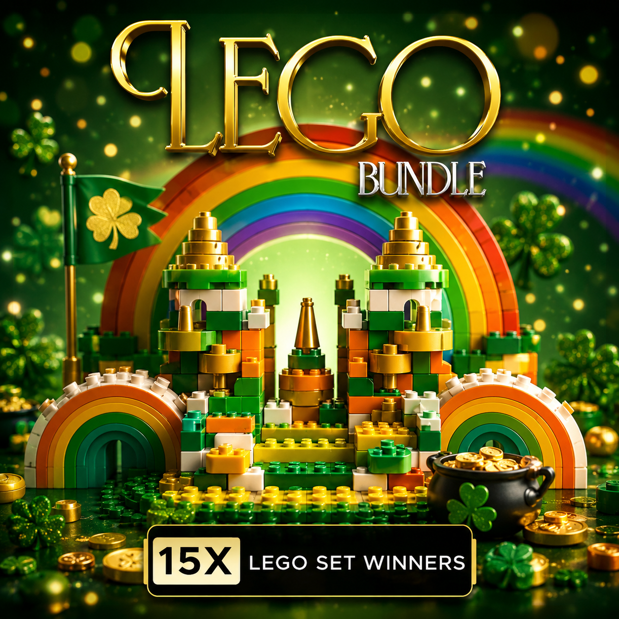 Daily Live Draw | Win A Lego Set! | 15 X Winners!