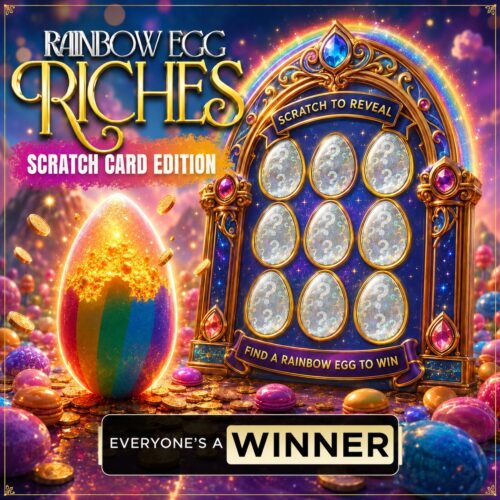 Rainbow Eggs Riches | Every Ticket Wins | Scratch Card Edition!