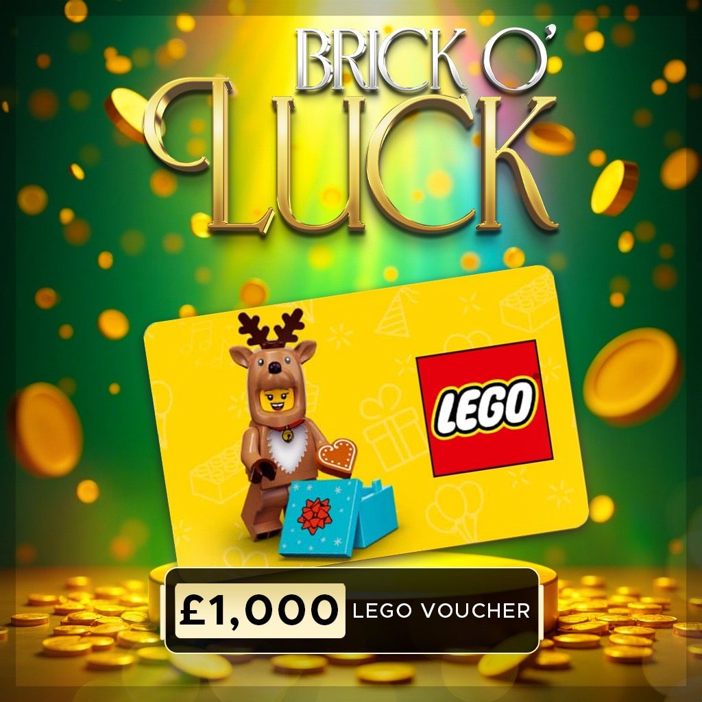 Daily Auto Draw | Brick ‘O’ Luck £1,000 Lego Voucher | 171 x Lego Instants!