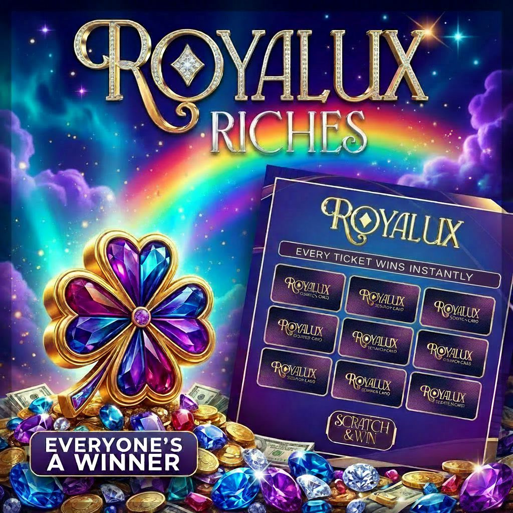 Royalux Riches | Every Ticket Wins Instantly | Site Credit & Ticket Bundle Edition!