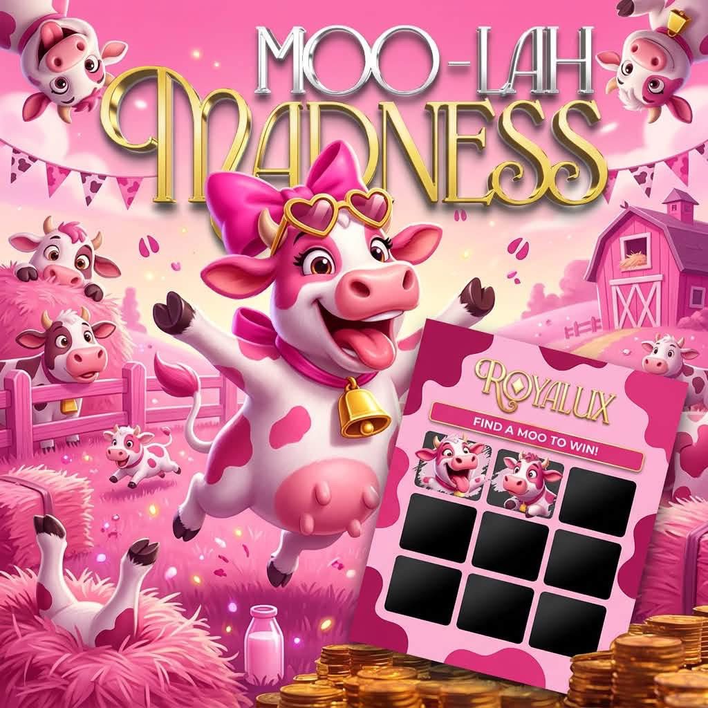 Moo-lah Madness | Win up to £300 Cash Instantly | £100 Jackpot!