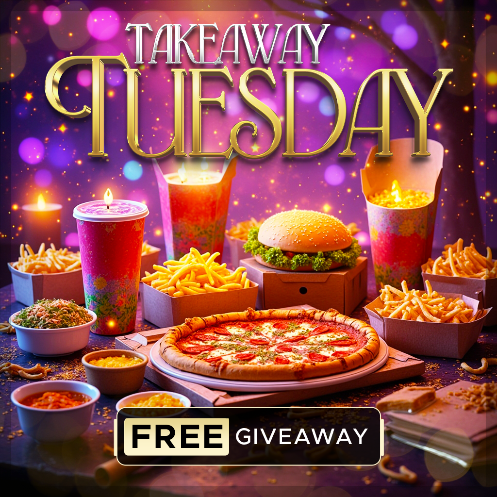 Takeaway Tuesday | Free Giveaway | £25 Takeaway #2