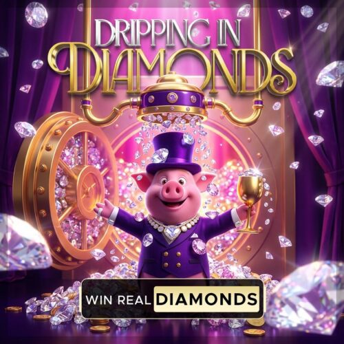 Dripping In Diamonds | Win REAL diamonds | £100 Jackpot!