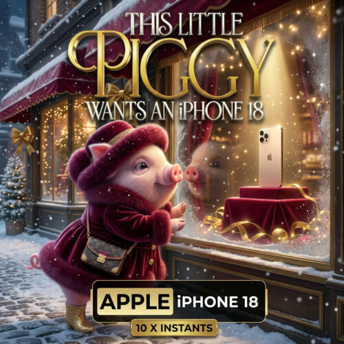 The Little Piggy Wants an IPHONE 18 Pro | 10 x IPhone 18 x Instants to Find!