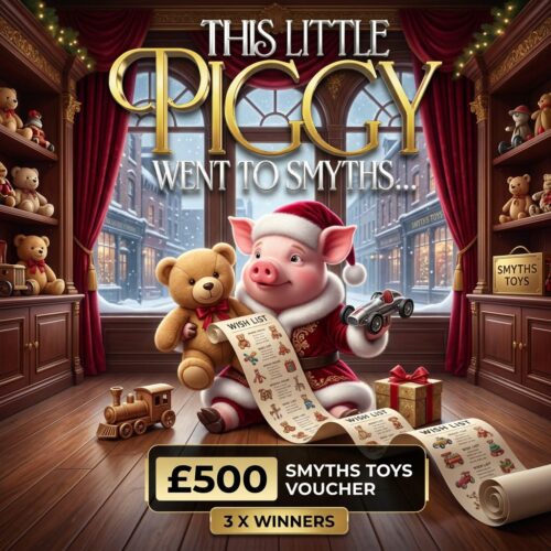This little piggy went to Smyths | 3x £500 Smyths Voucher Winners!