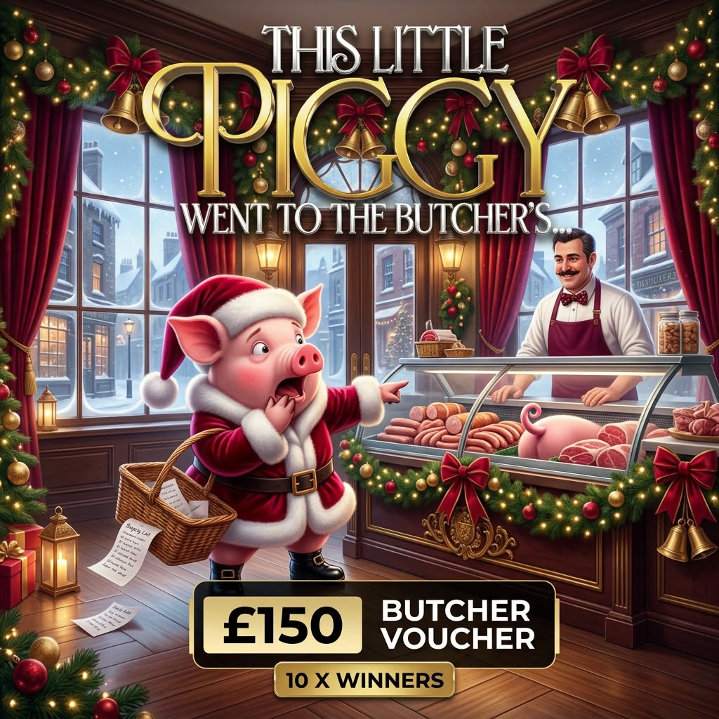 This little piggy went to the Butcher’s | 10x £150 Butcher Voucher Winners!